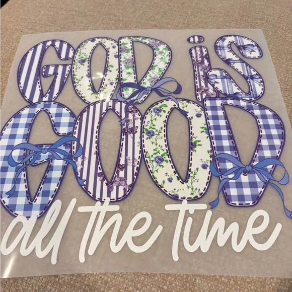 Colorful Amen and Pray Letter DTF bundle set of 9 - Picture 13 of 16